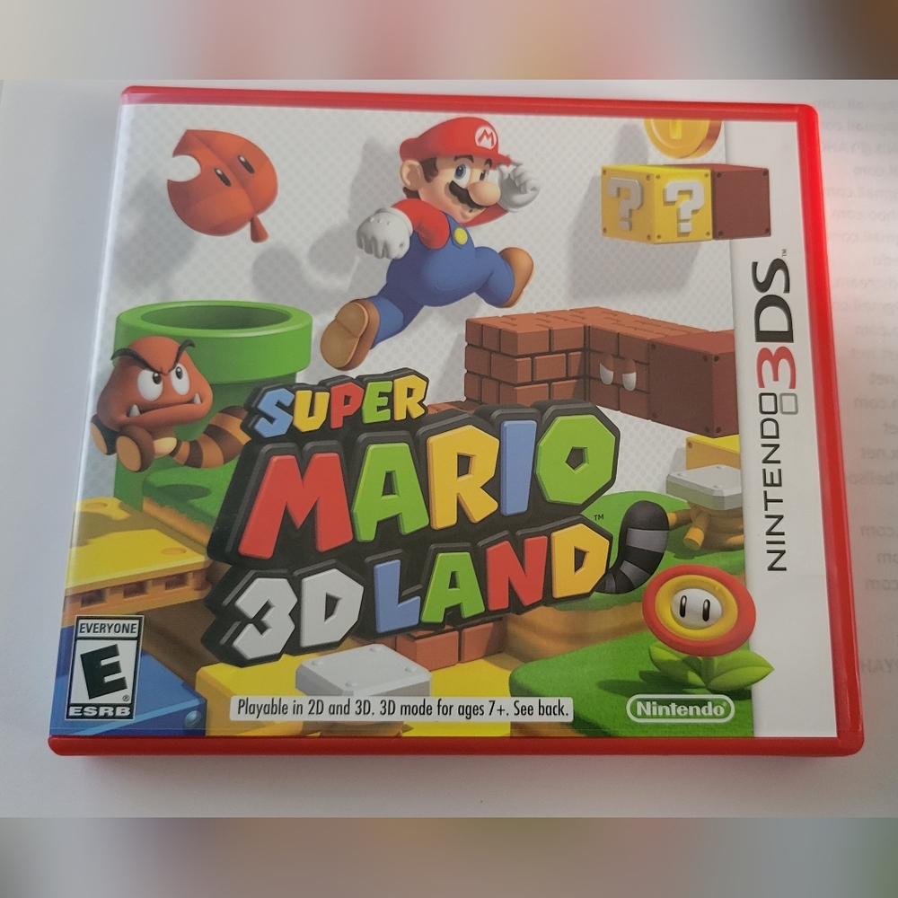 EUC Nintendo 3DS Super Mario 3D Land game